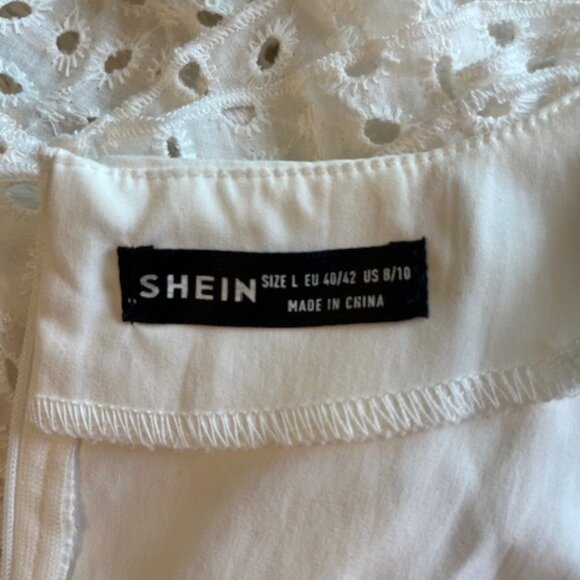 Beautiful Flutter Sleeve Eyelet Top ~ 100% Cotton - Picture 8 of 8